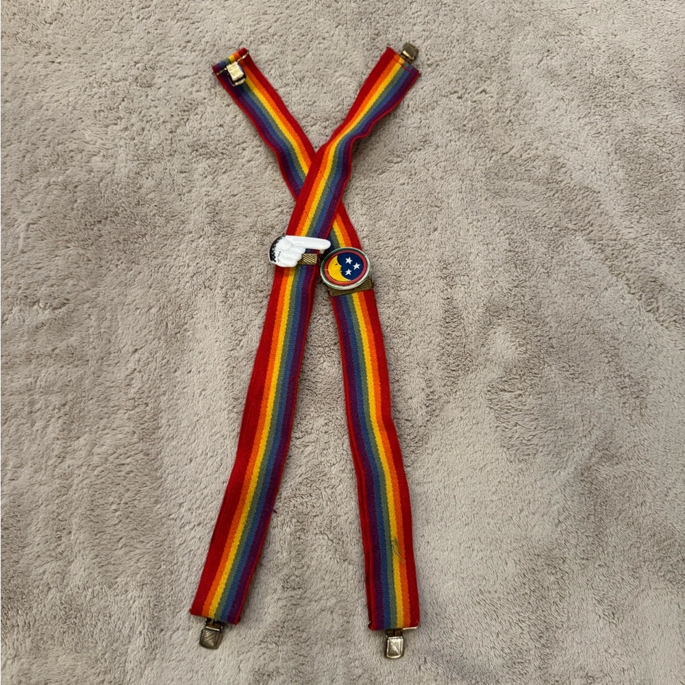 Rainbow Kids Suspenders